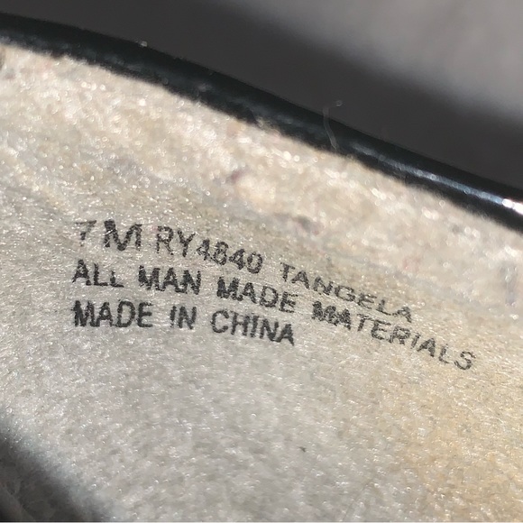 Women’s 7M RAMPAGE TANGELA Black & Silver Sparkly Glitter 4 1/2” High Heels EXC - Picture 12 of 15